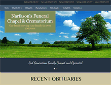 Tablet Screenshot of narfasons.com